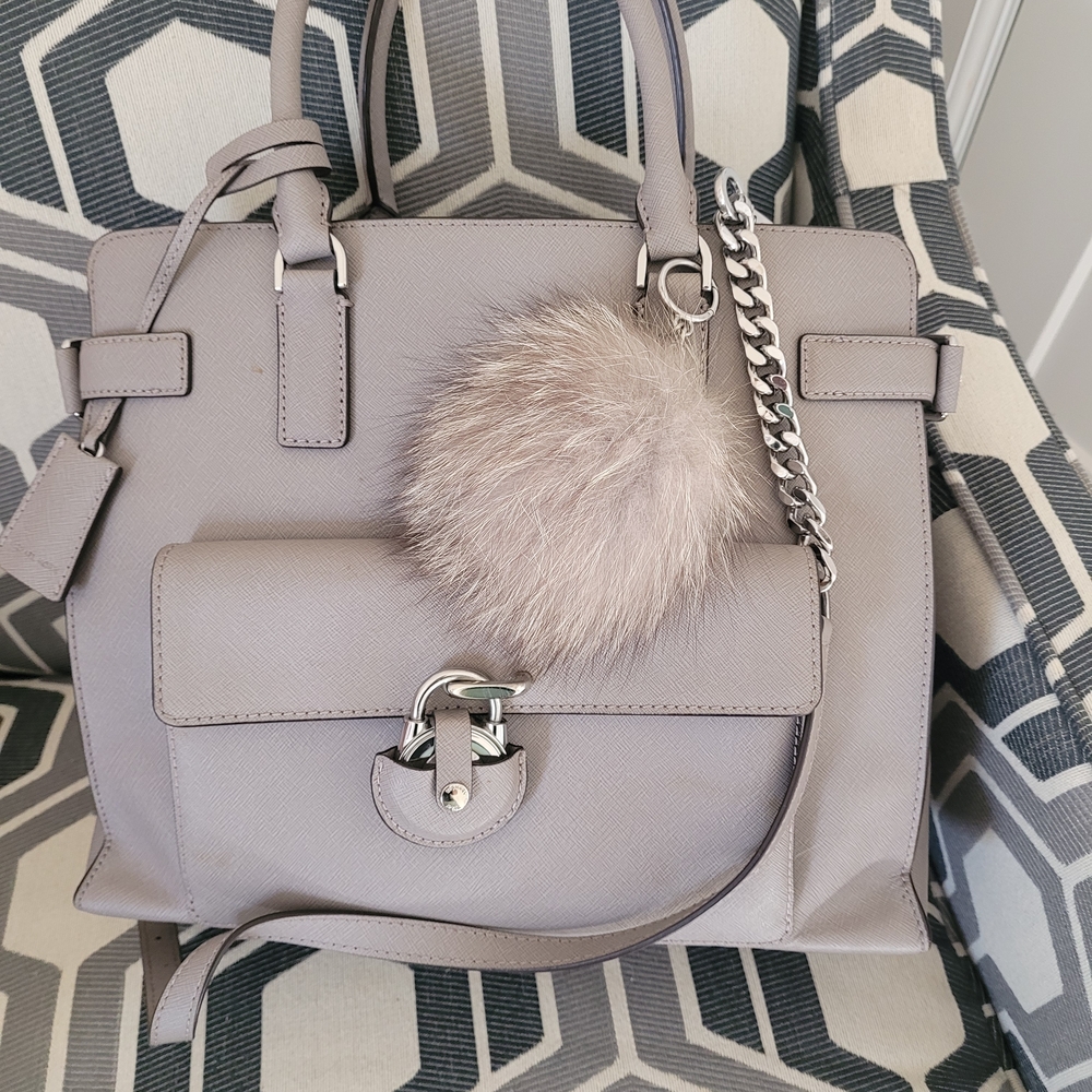 Elegant Gray Women's Satchel  Michael KOR